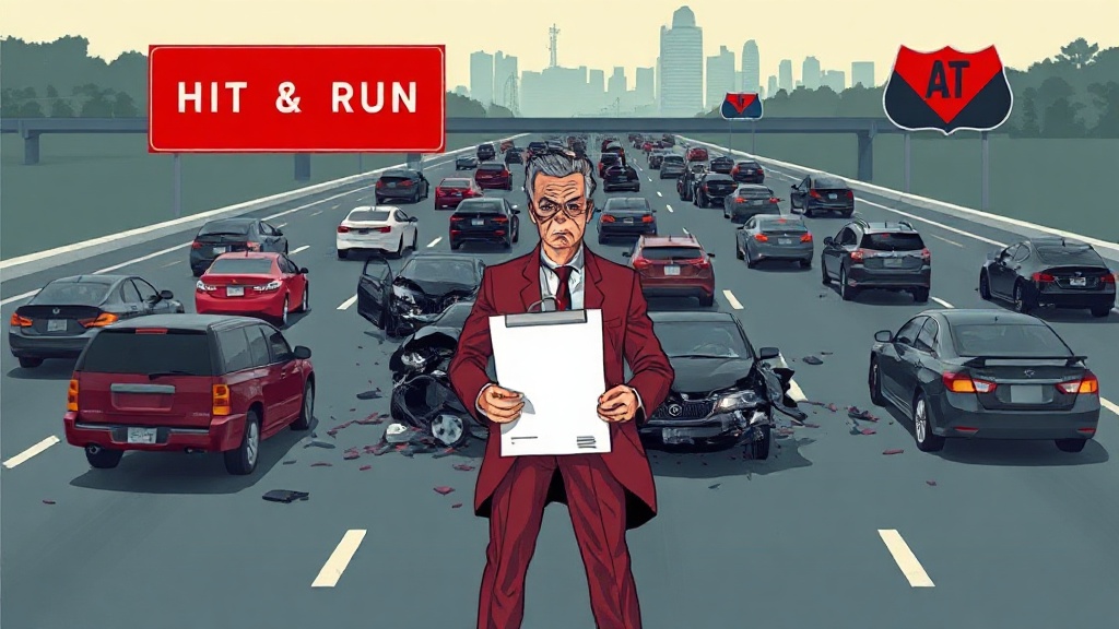 Aggressive Legal Strategies For Multi-Car Hit-and-Run Crashes on Highways