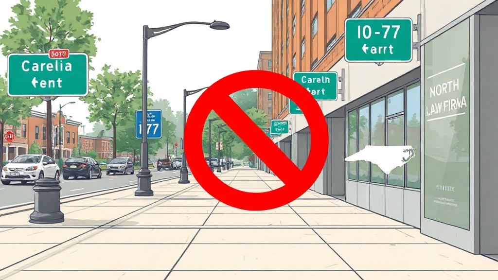 Understanding Unauthorized Sidewalk Advertising by Law Firms in North Carolina: What Injury Victims Need to Know